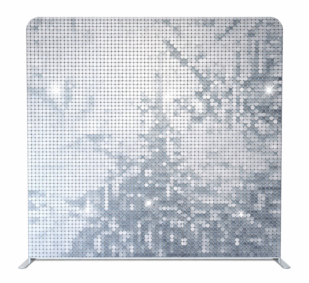 Funkelnde Mosaikdisco Motiv Rückwandmotiv