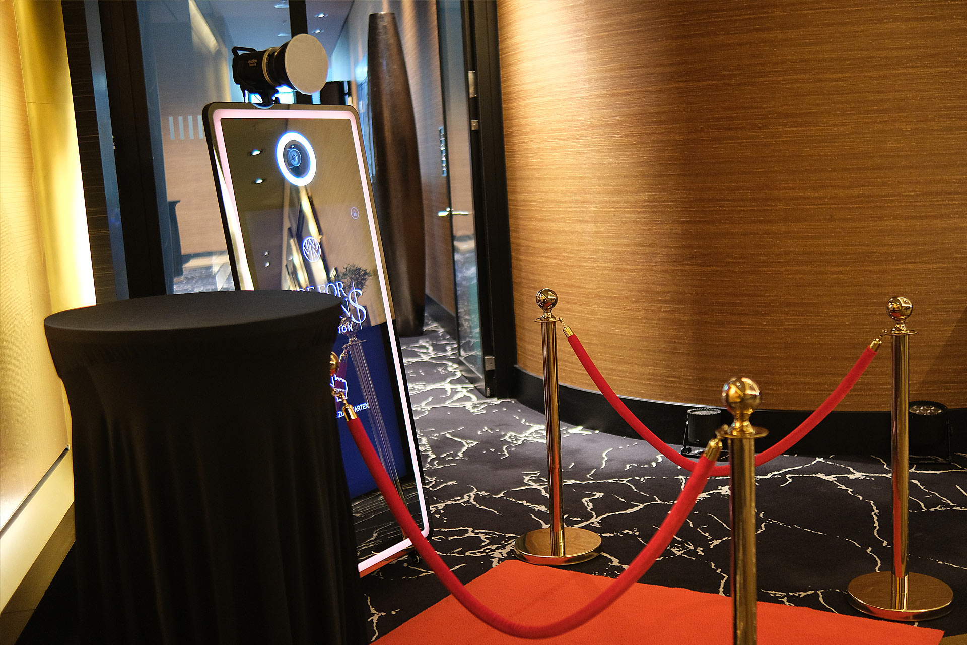 Fotospiegel im Hyatt Regency Düsseldorf